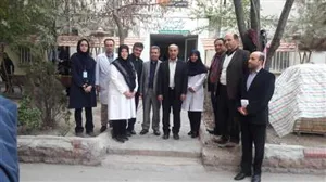 بازدید معاون محترم درمان وزارت بهداشت و مسئولین محترم دانشگاه  از مرکز