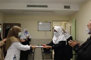 مراسم بازنشستگی خانم رقیه عطایان 
