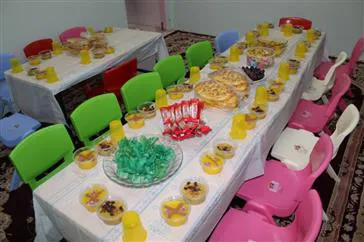 برگزاری سفره مذهبی حضرت رقیه برای کودکان در بیمارستان الزهرا(س)