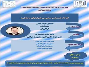کارگاه فن بیان و سخنوری (مهارتهای ارتباطی) 