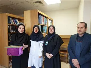 تقدیر از همکار کتابدار مرکز