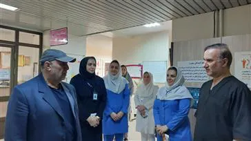 دیدار رئیس محترم دانشگاه علوم پزشکی تبریز و تبریک عید نوروز در اولین روز سال با کارکنان و اساتید مرکز