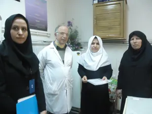 تصاویر تجلیل از پرستاران نمونه داخلی مرکز آموزشی د