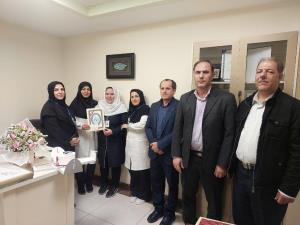 بازنشستگی خانم کموری سرپرستار بخش هایریسک 