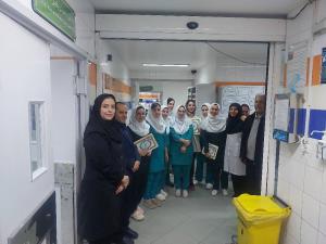 تبریک به همکاران اتاق عمل مرکز 