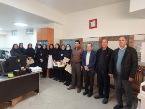 تقدیر از همکاران امور مالی 