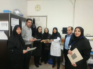 تقدیر از همکاران منابع انسانی مرکز 