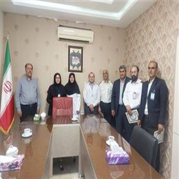 قدردانی از همکاران انتظامات