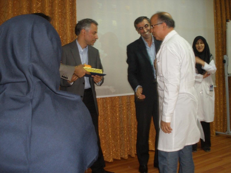 مراسم معارفه خانم دکتر باستانی و تودیع آقای دکتر اسماعیلی