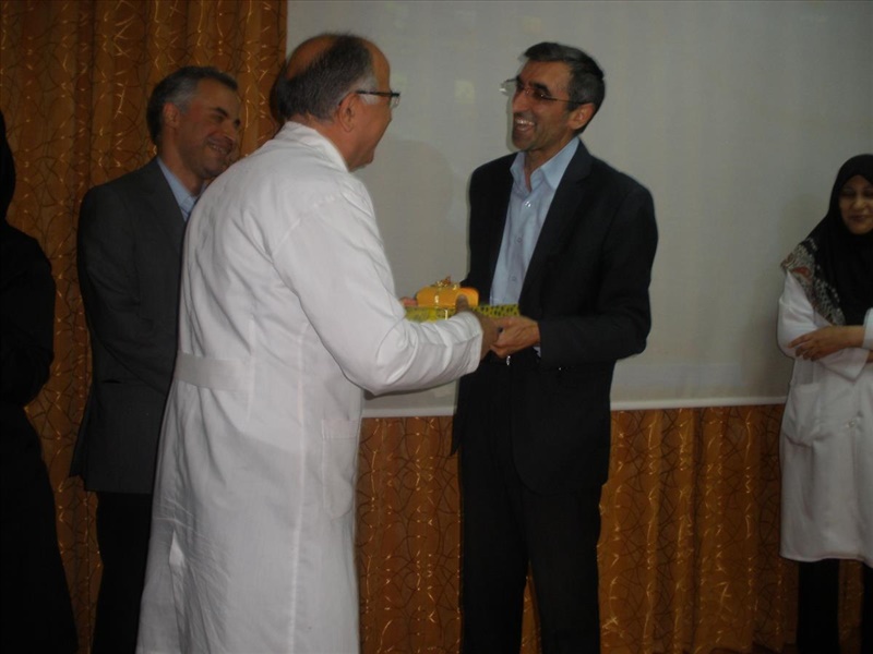 مراسم معارفه خانم دکتر باستانی و تودیع آقای دکتر اسماعیلی